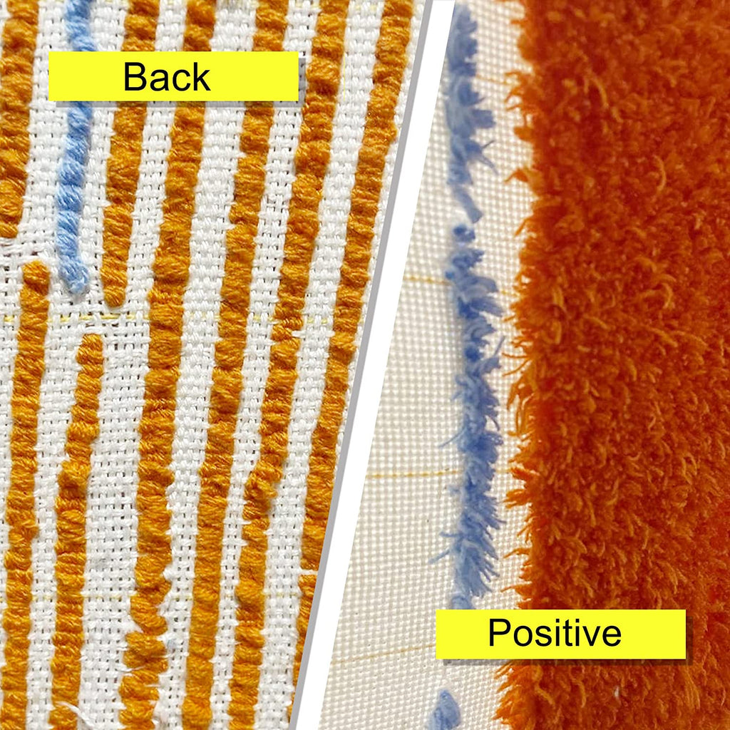 Monk Cloth Tufting Cloth Marked Lines Woven Monk Cloth Carpet Tapestry Rug Making Embroidery Needlework