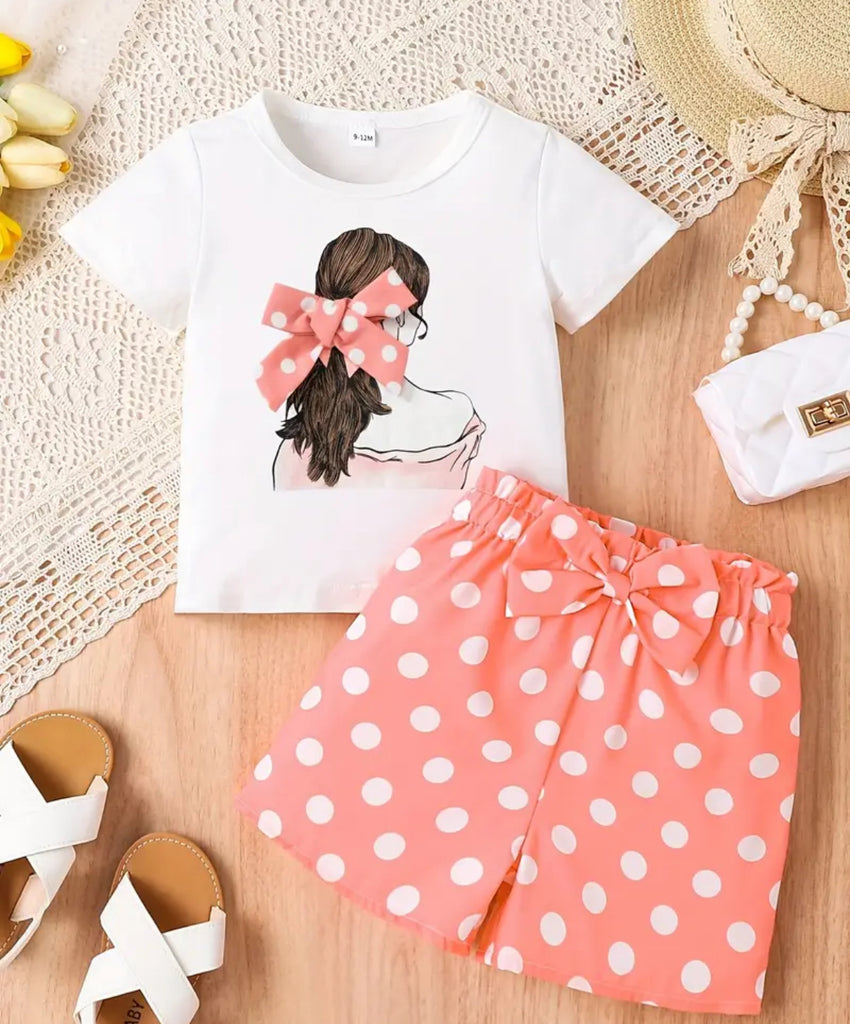 Pre-Order Polka Dot Two Piece Set