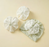 Pre-Order Lace Trim Hat & Socks Set