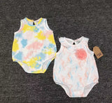 Multi-Color Baby Girls Romper Pack (Set of 2)