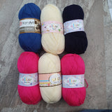 Discounted Imported Wool/Yarn Bundles - J24