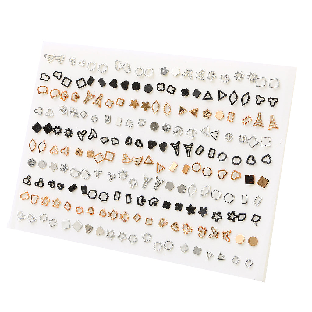 Stud Earring Card - 100 pairs