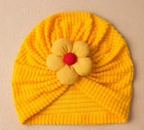 Pre-Order Striped Flower Turban Cap