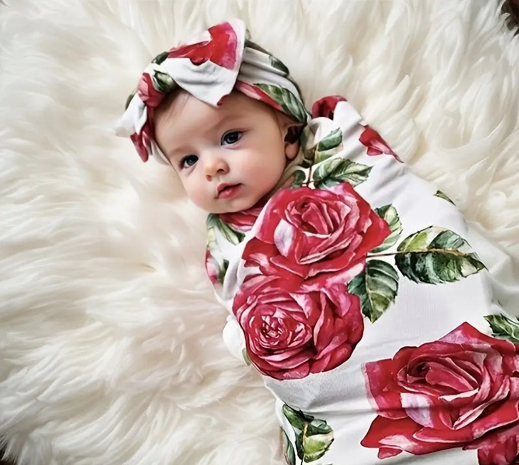 Pre-Order Swaddle With Headband