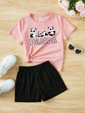 Panda T-Shirt & Short Set