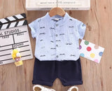 Casual Shirt & Short Set