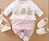 Safari Print Cotton Romper