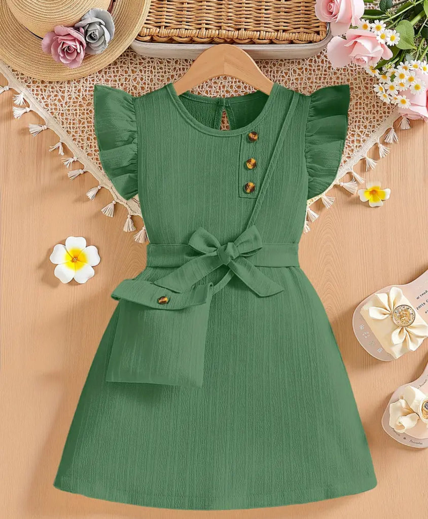 Pre-Order Flying Sleeves Dress+Bag