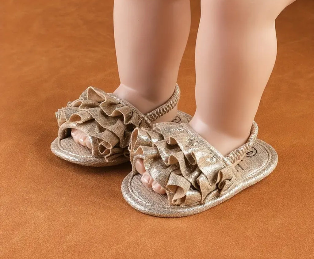 Pre-Order Triple Frill Sandals