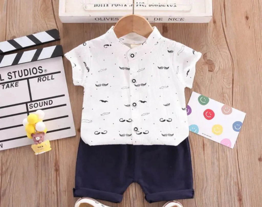 Casual Shirt & Short Set
