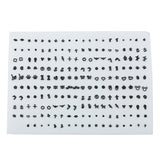 Stud Earring Card - 100 pairs