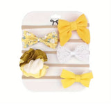 Pre-Order Flowers Bowknot Princess Headband Set (5pcs)