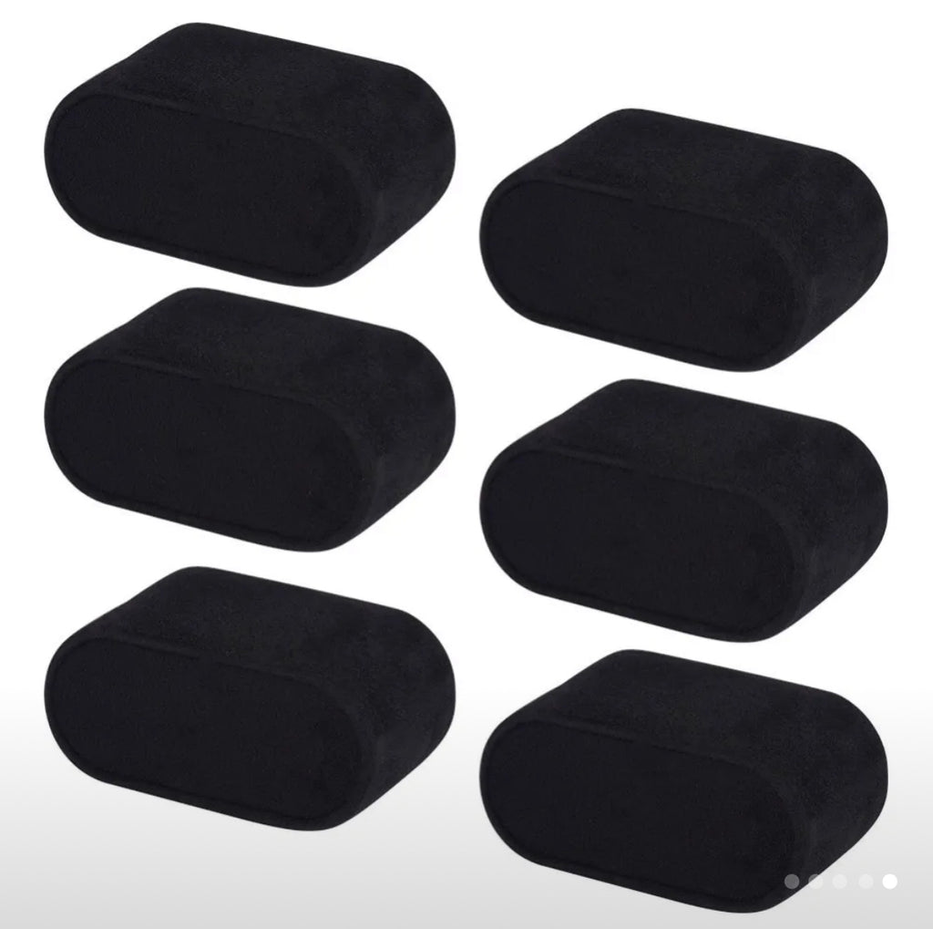 Black Velvet Watch Display Cushion