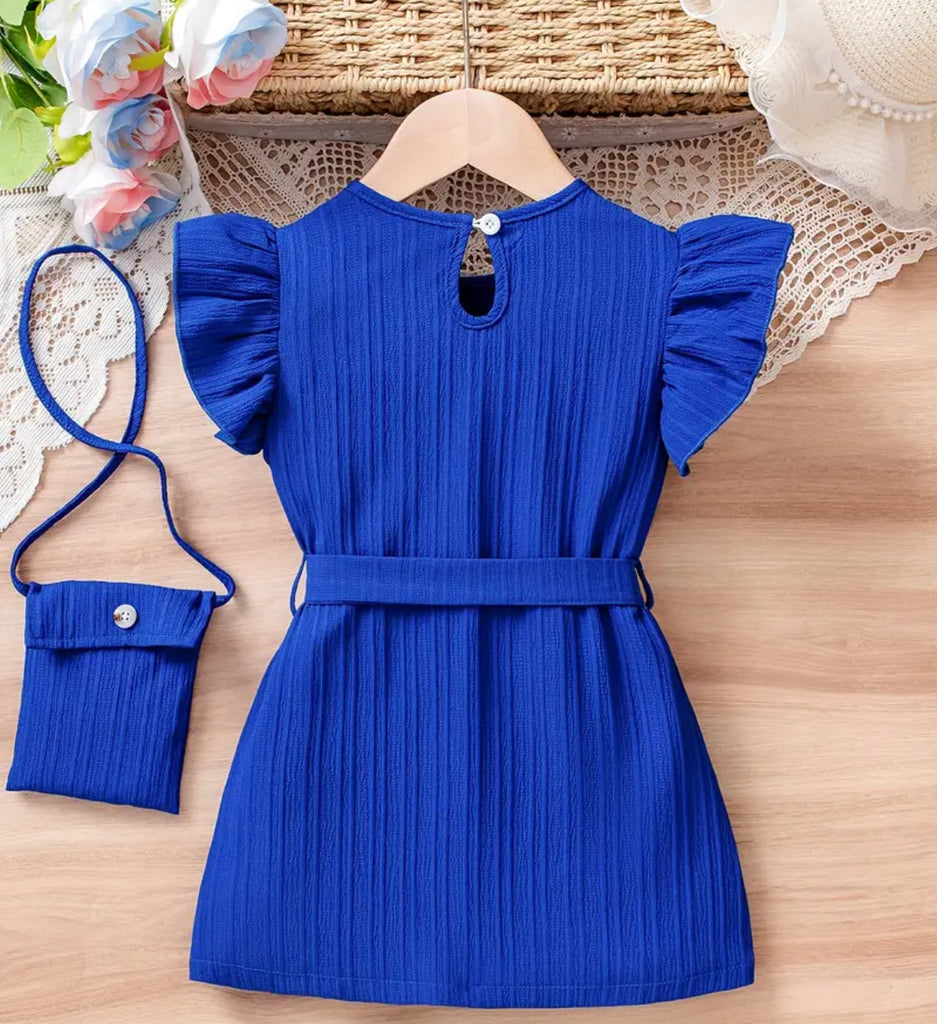 Pre-Order Flying Sleeves Dress+Bag