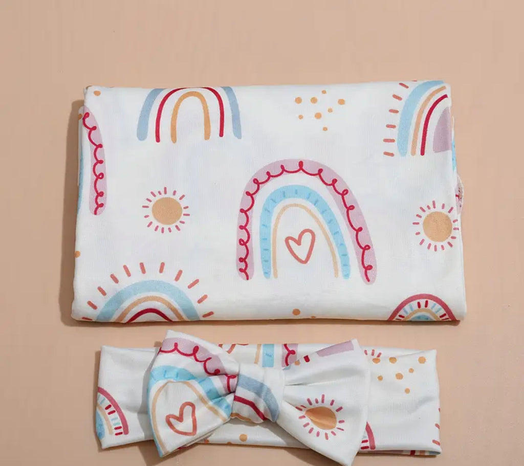 Pre-Order Swaddle With Headband