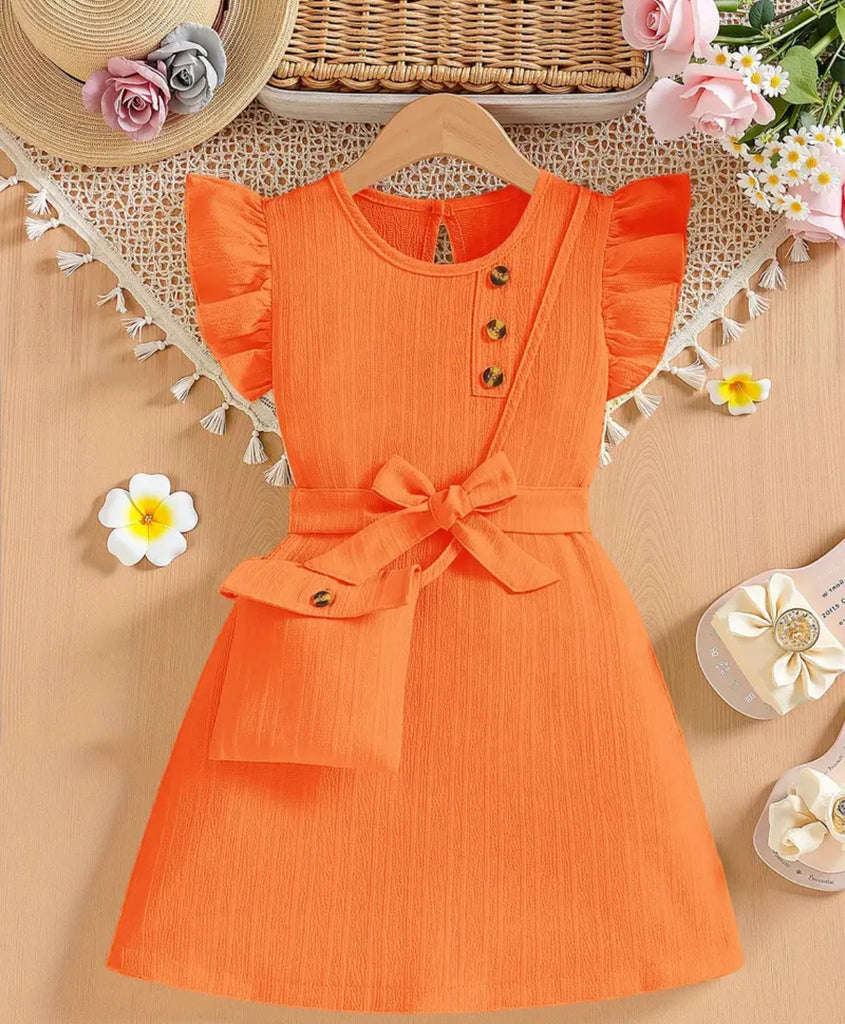 Pre-Order Flying Sleeves Dress+Bag