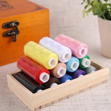 Wooden Sewing Kit Box