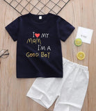 I Love My Mom T-Shirt & Short Set