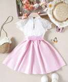 Pre-Order Lace Dress With A Belt