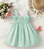 Pre-Order Double Bow Pleated Frock
