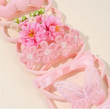 Pre-Order 8pcs Floral & Heart Bow Headband Set