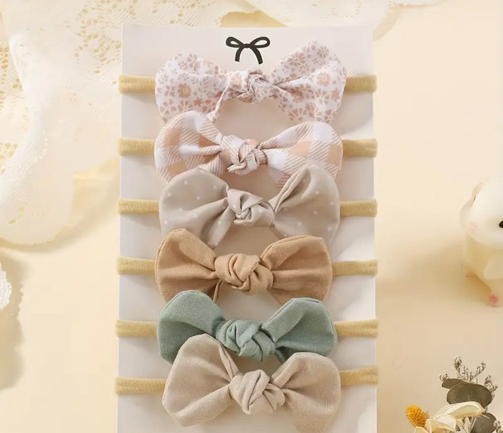 Pre-Order Assorted Print Headband Set (6pcs)