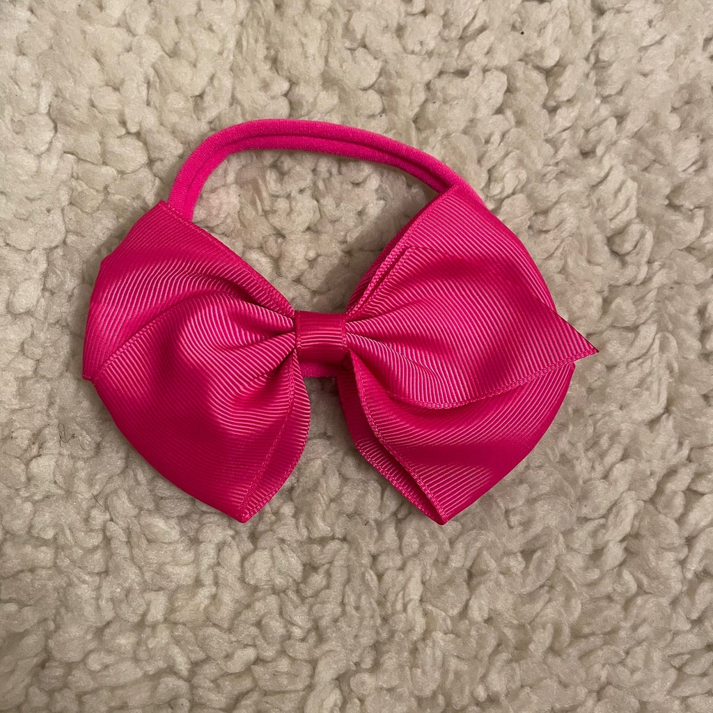 Baby Big Bow Headband Set (5pcs)