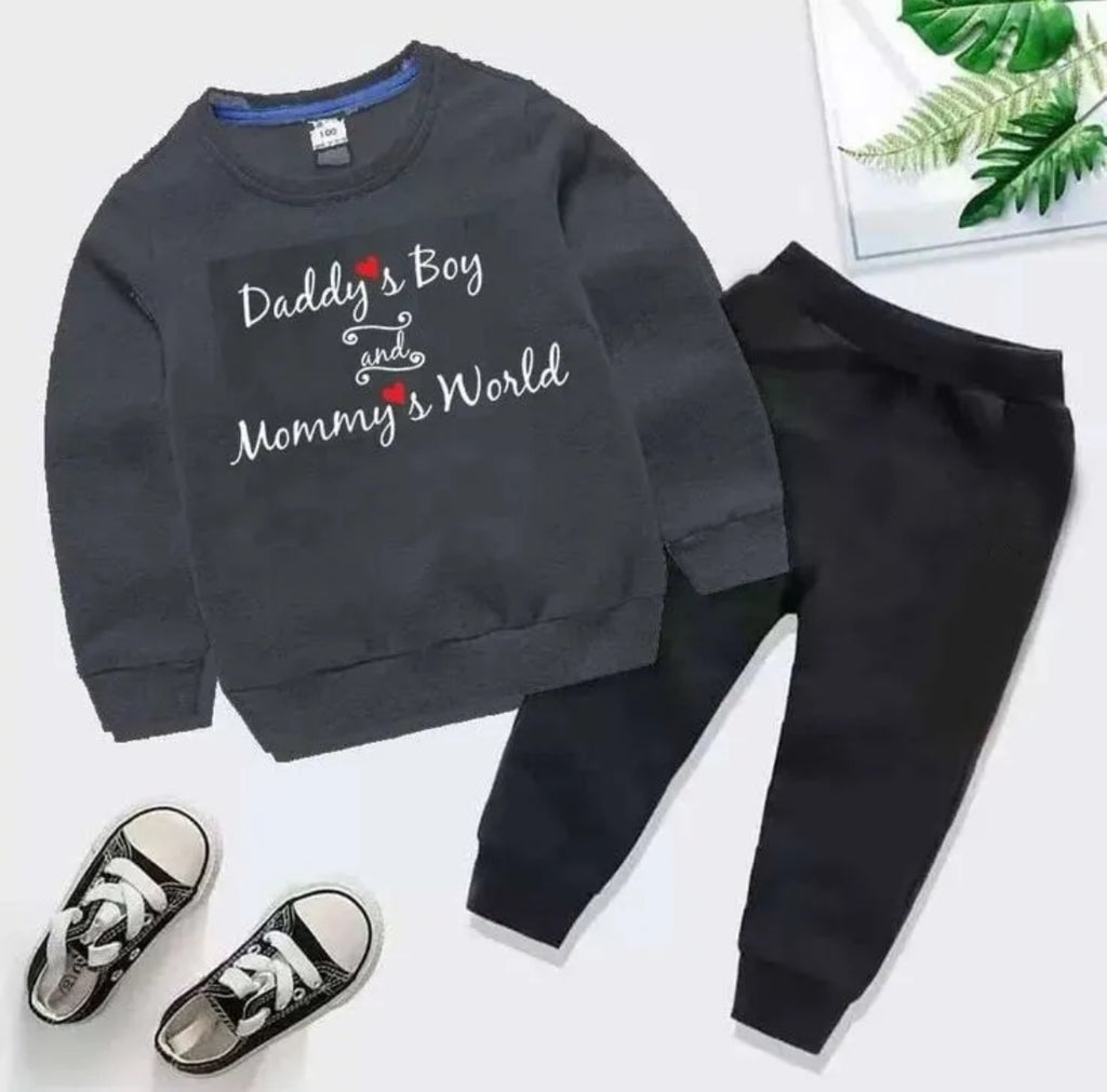 Daddy’s Boy Sweatshirt & Trouser Set (2pcs)