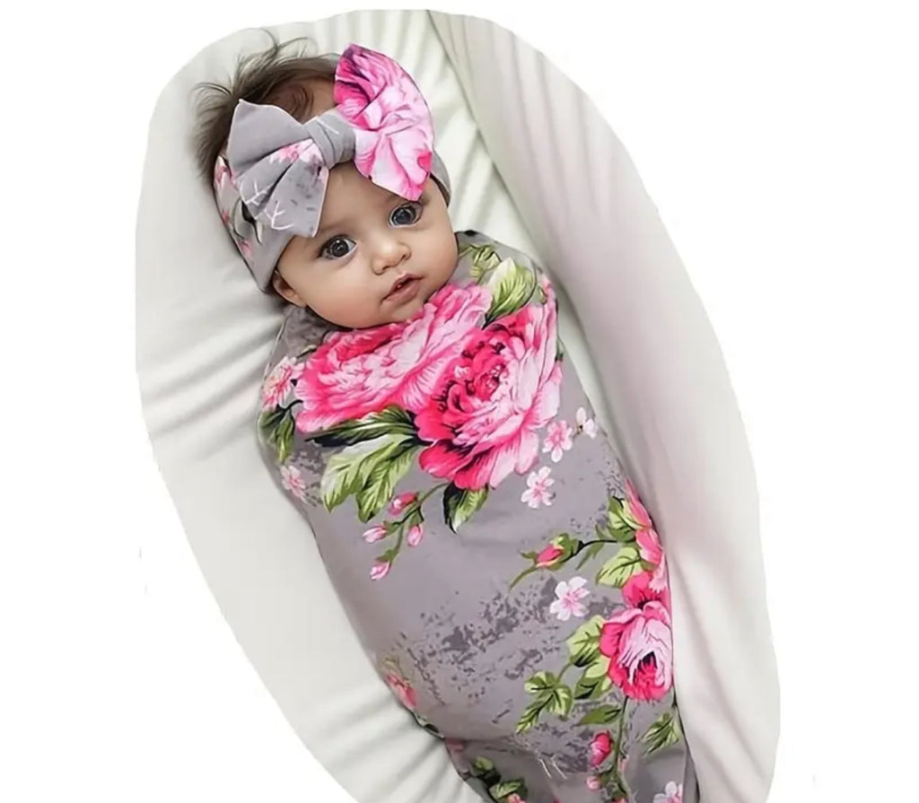 Pre-Order Swaddle With Headband