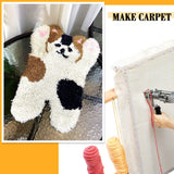 Monk Cloth Tufting Cloth Marked Lines Woven Monk Cloth Carpet Tapestry Rug Making Embroidery Needlework