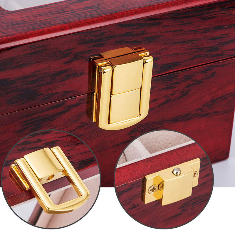 Luxury Wooden Watch Storage Box (Imported) - 6 Slot