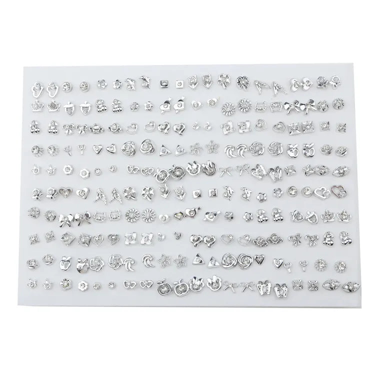 Stud Earring Card - 100 pairs