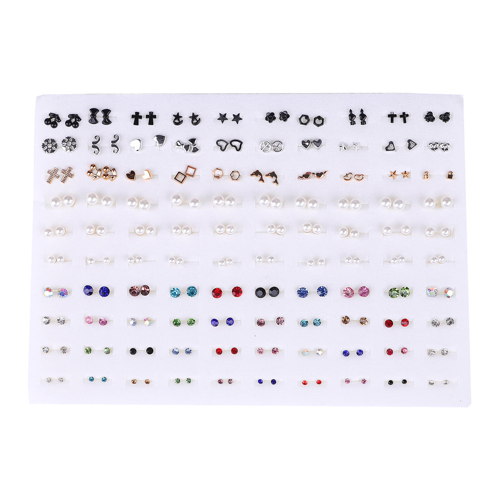 Stud Earring Card - 100 pairs