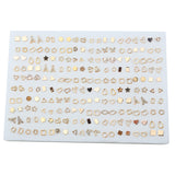 Stud Earring Card - 100 pairs