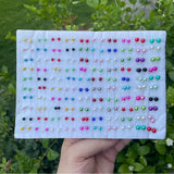 Stud Earring Card - 100 pairs