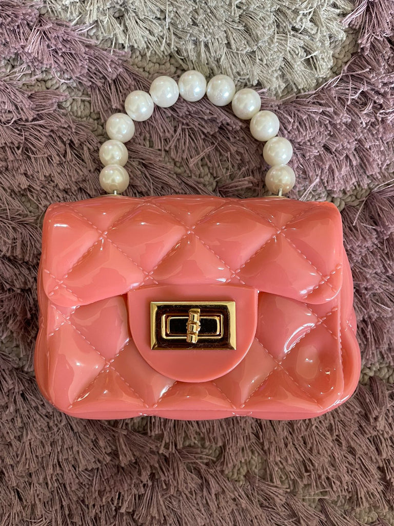 Pearl Handle Mini Bag