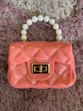 Pearl Handle Mini Bag