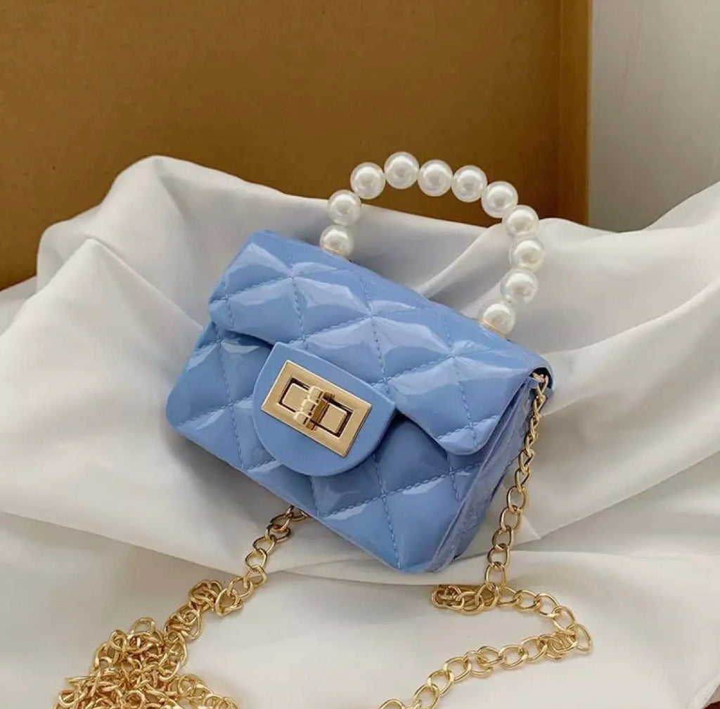 Pearl Handle Mini Bag