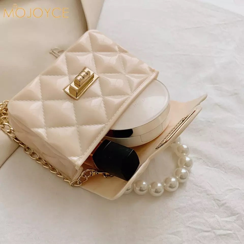 Pearl Handle Mini Bag