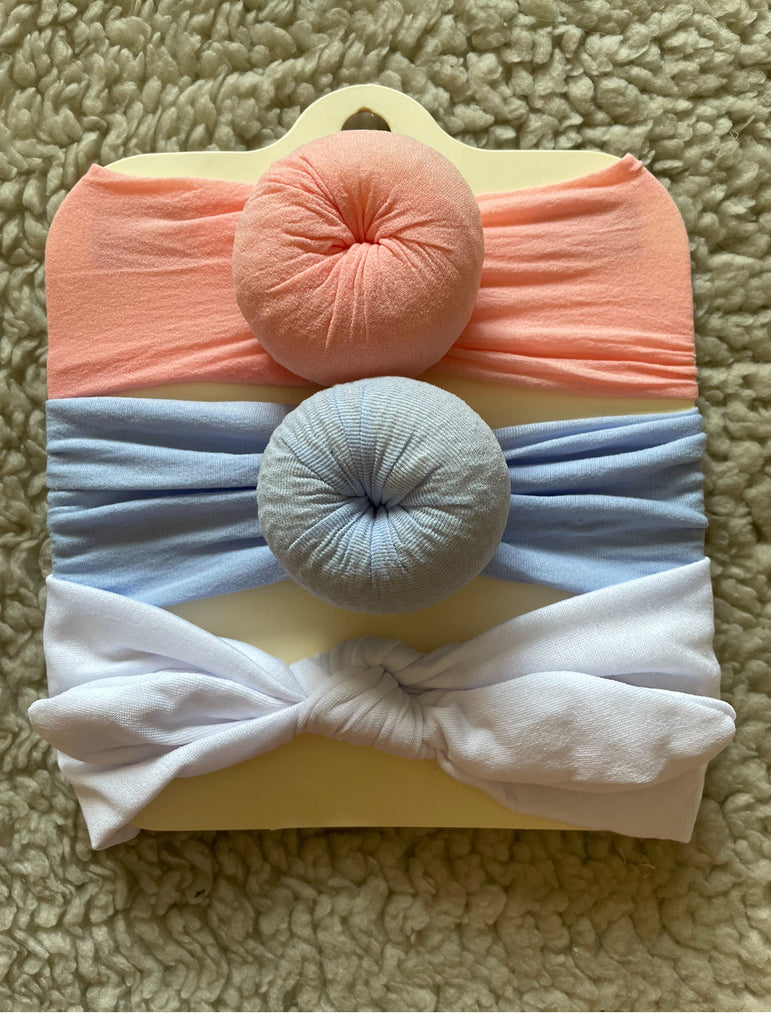 Rabbit Round Headband Set (3pcs)