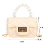 Pearl Handle Mini Bag
