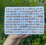 Stud Earring Card - 100 pairs
