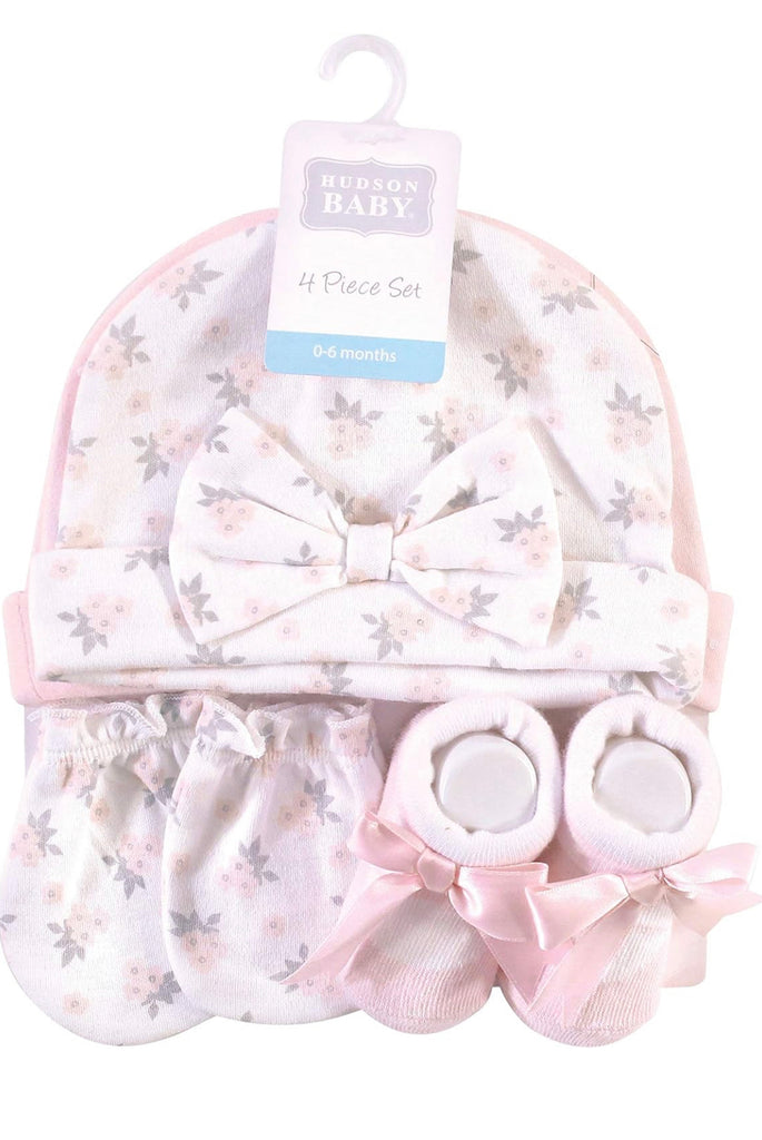 Hudson Baby 4 pieces Set
