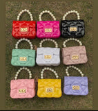 Pearl Handle Mini Bag