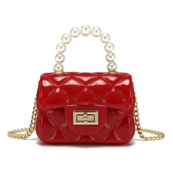 Pearl Handle Mini Bag