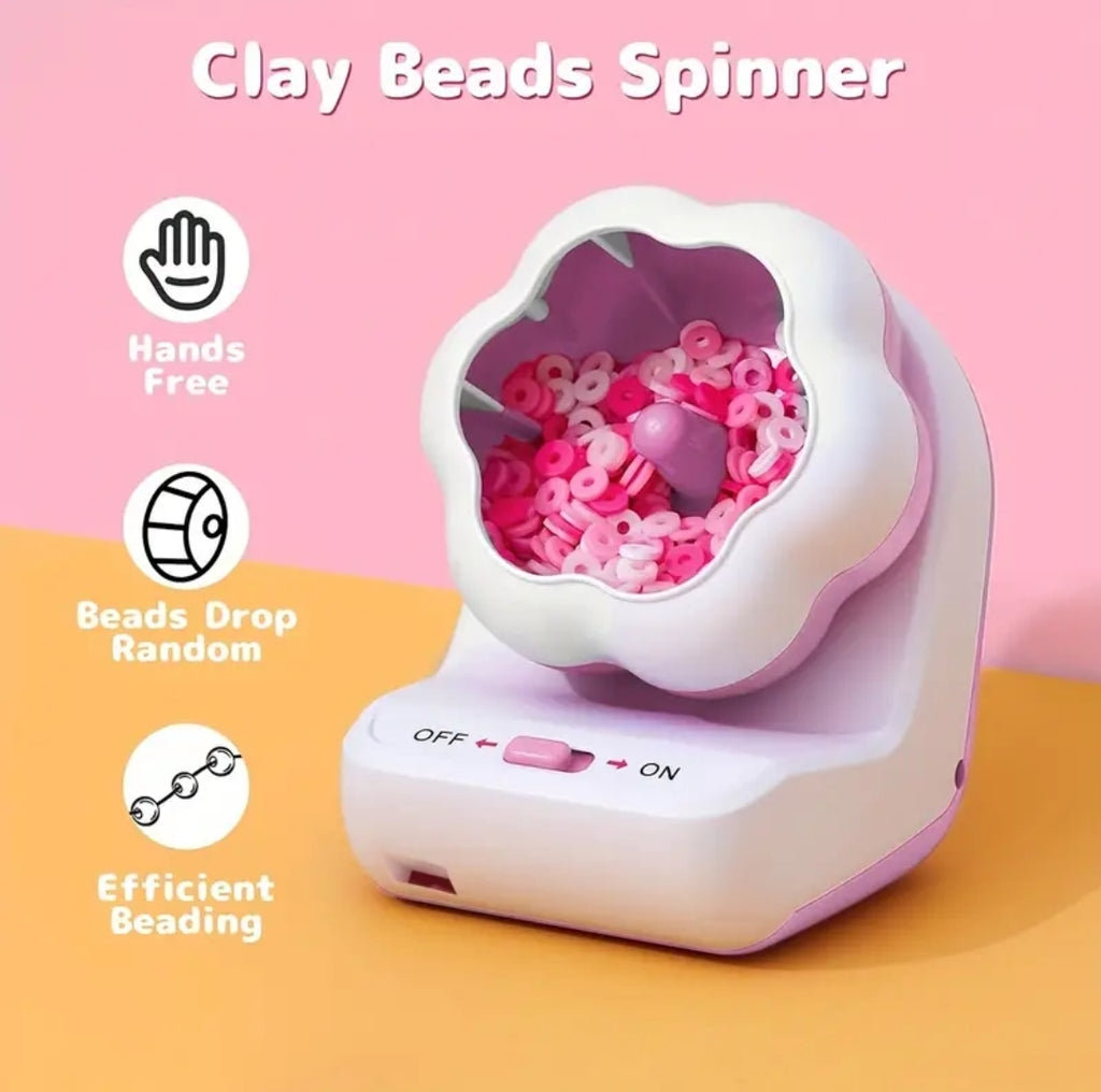 DIY Jewelry Making Kit with Electric Bead Spinner and Beads Kit