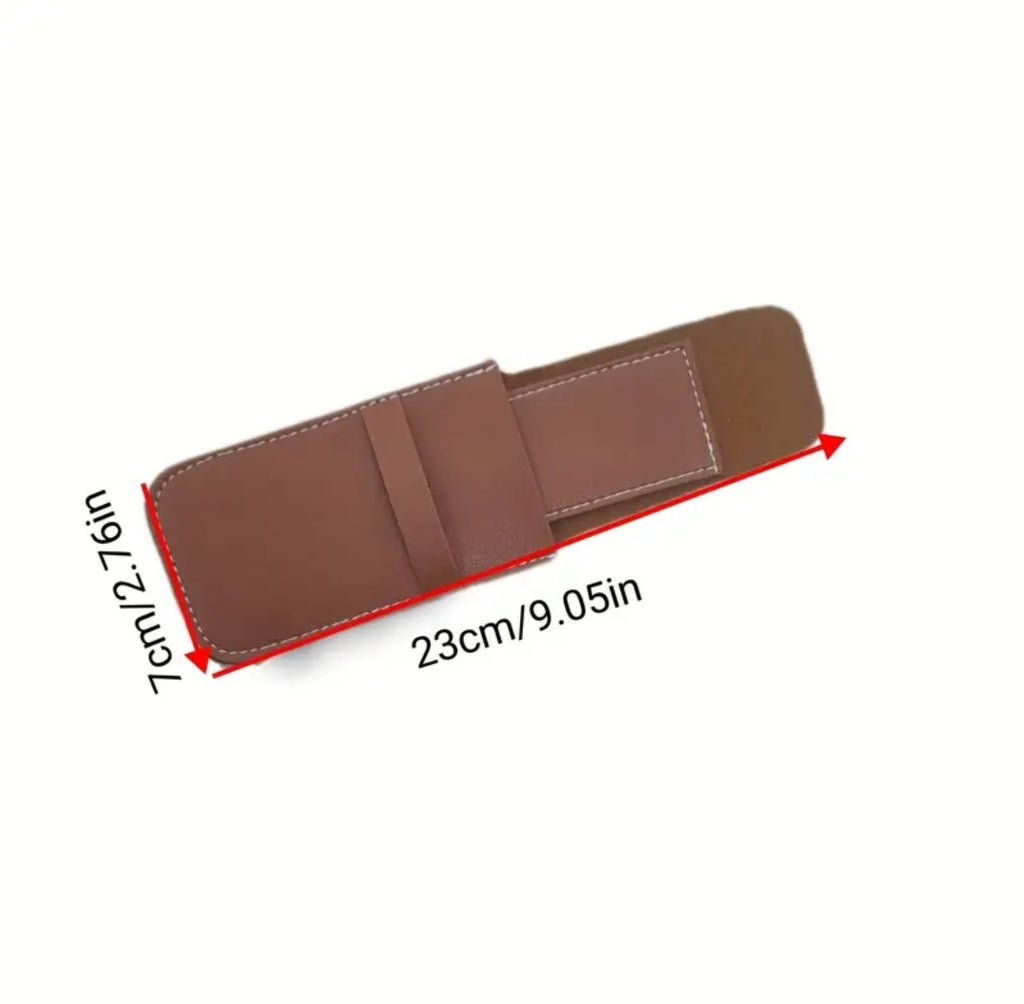 Luxury Faux Leather Lined Single Watch Travel Case