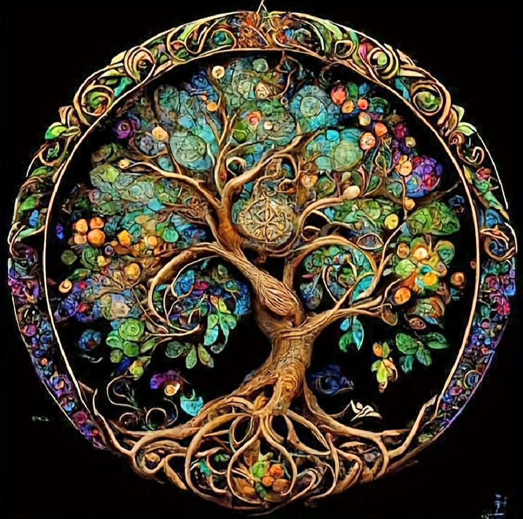 DIY Full Drill 5D Diamond Painting Tree of Life Mosaic Art Kit