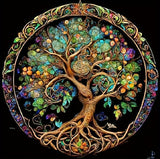 DIY Full Drill 5D Diamond Painting Tree of Life Mosaic Art Kit