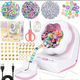 DIY Jewelry Making Kit with Electric Bead Spinner and Beads Kit